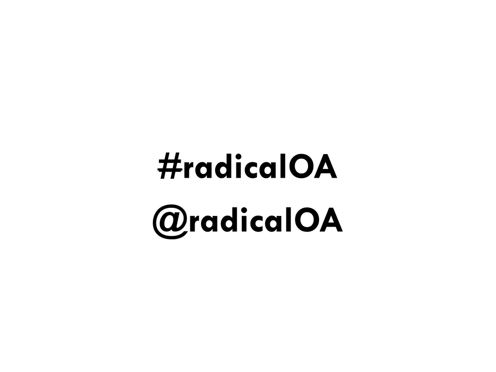 radicaloa @radicaloa
