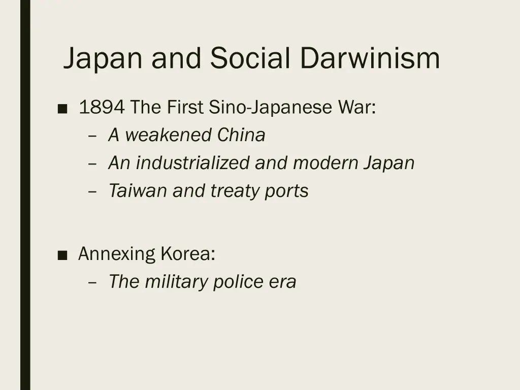japan and social darwinism