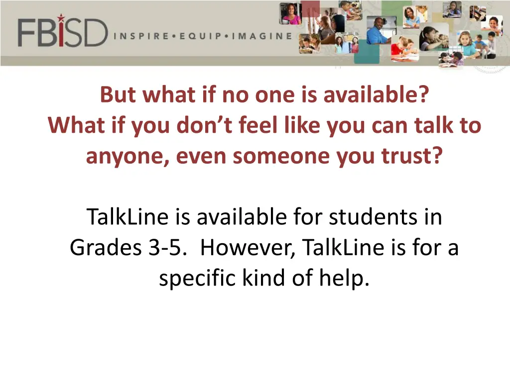 but what if no one is available what