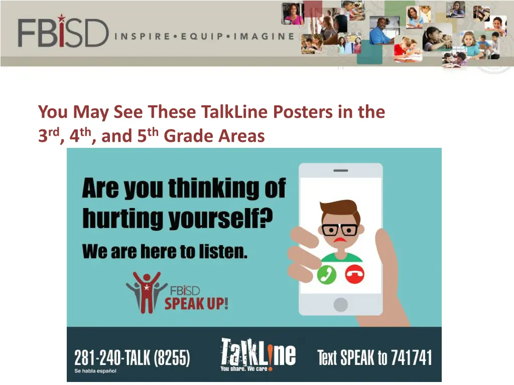 you may see these talkline posters 1