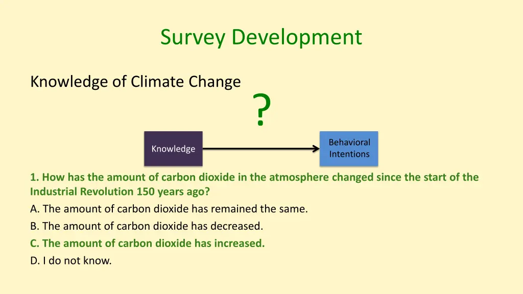 survey development 7