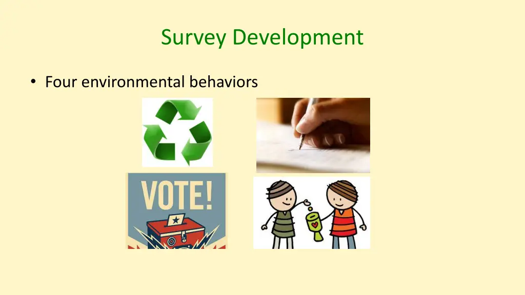 survey development