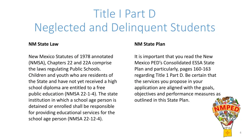 title i part d 1