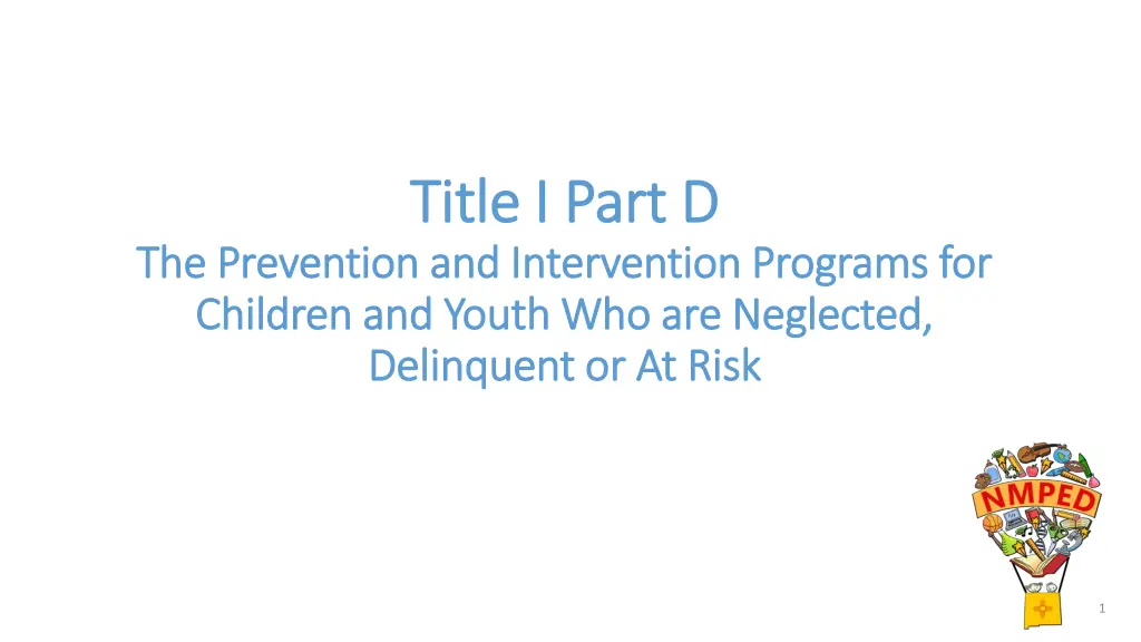 title i part d title i part d