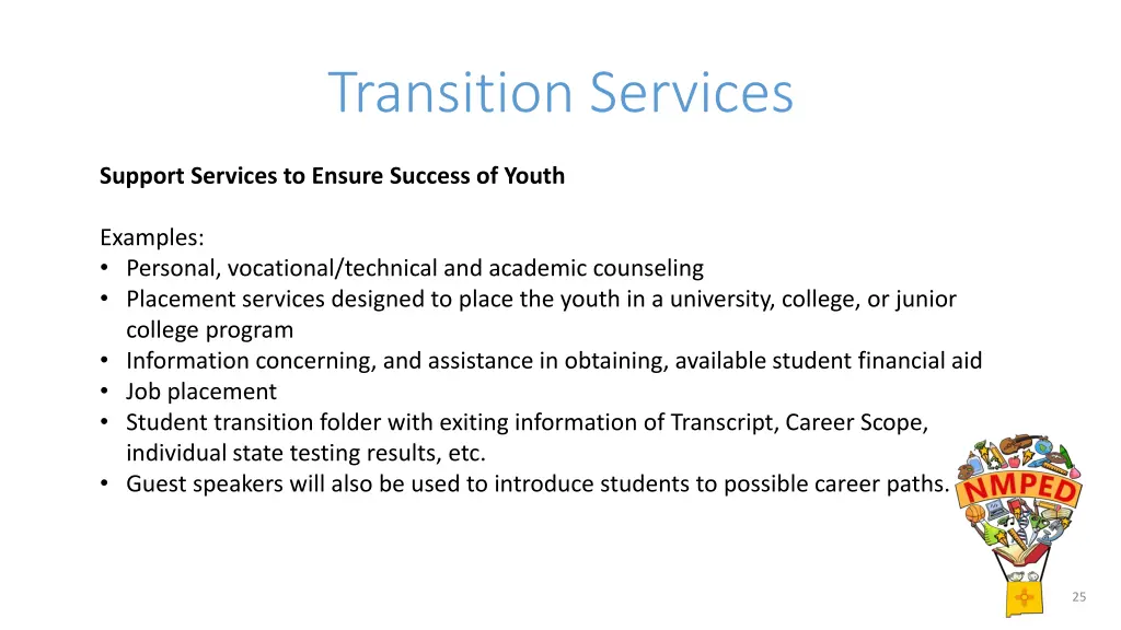 transition services