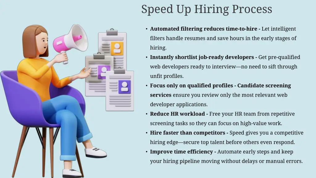 speed up hiring process
