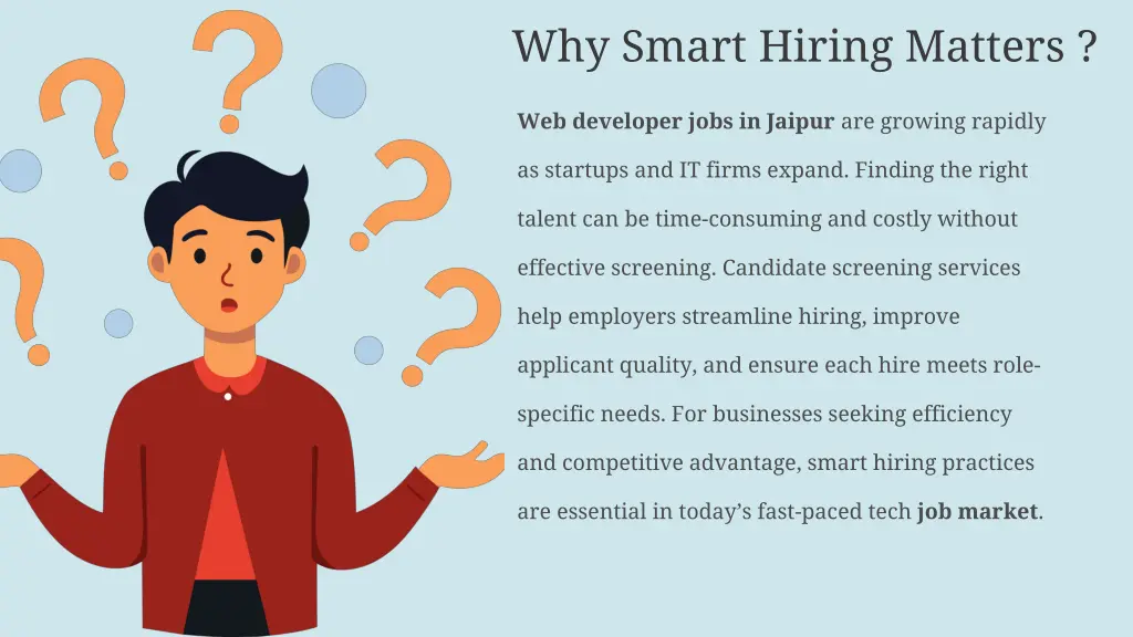 why smart hiring matters