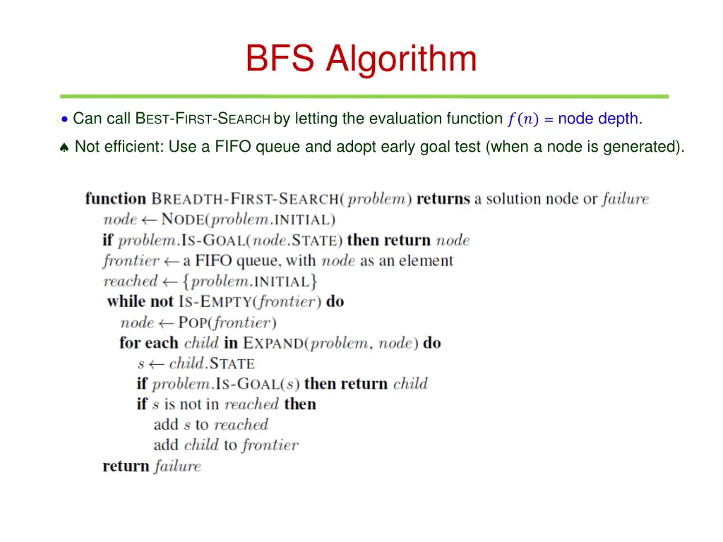 bfs algorithm