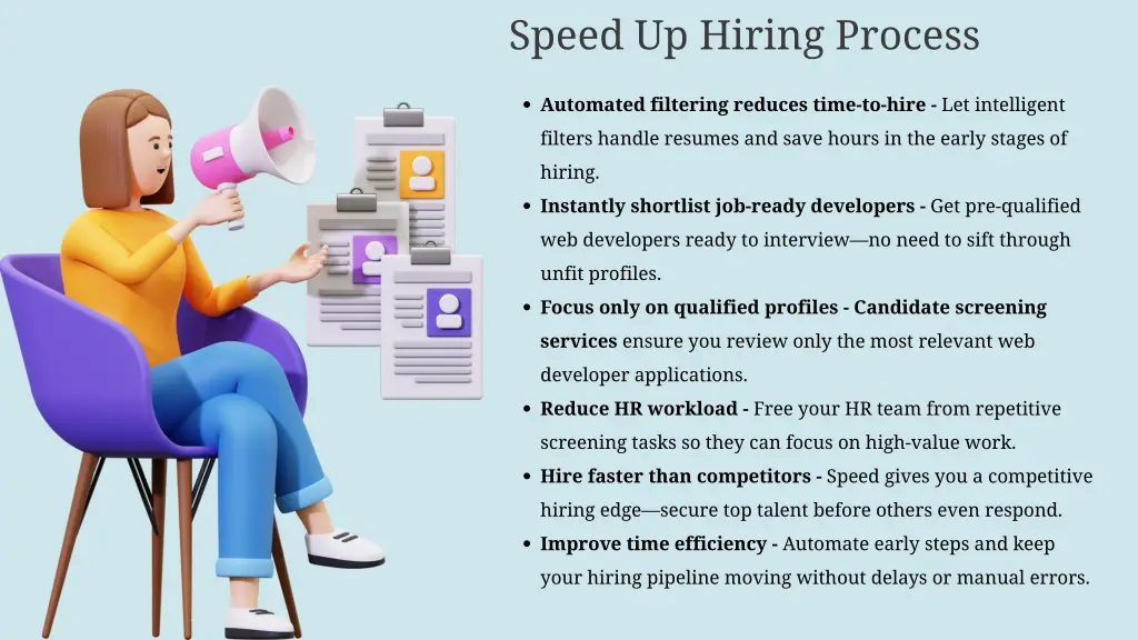 speed up hiring process