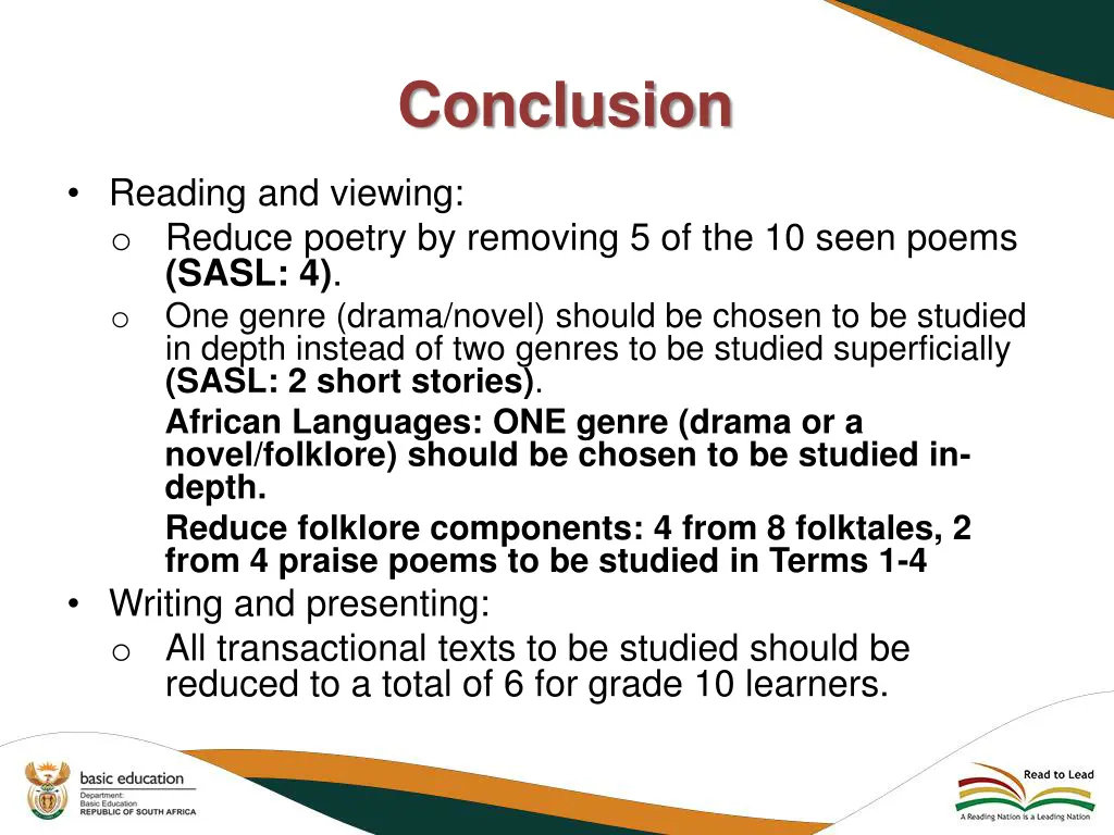 conclusion