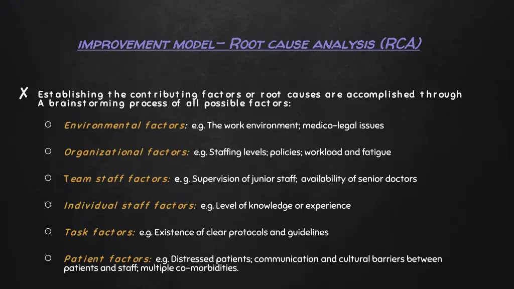 improvement improvement model