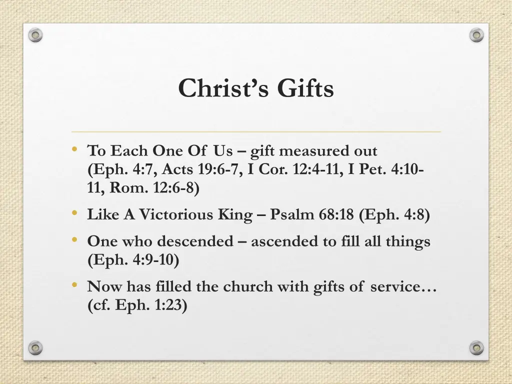 christ s gifts 3