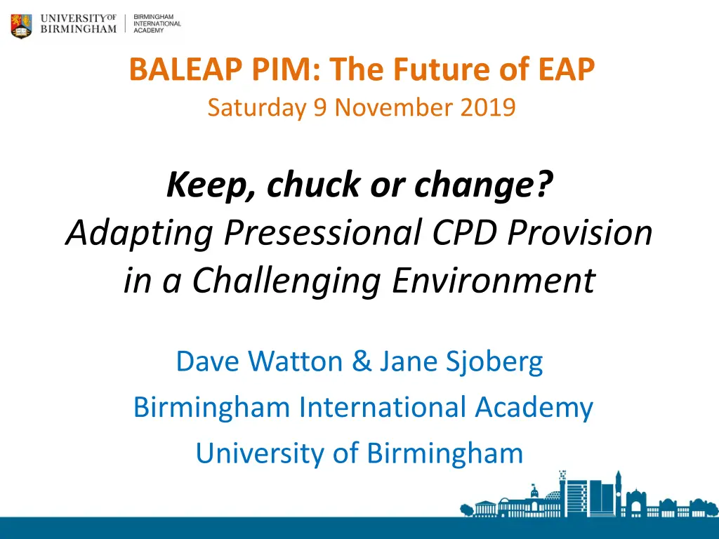baleap pim the future of eap saturday 9 november