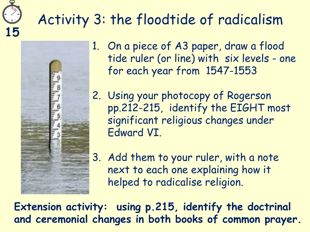 activity 3 the floodtide of radicalism