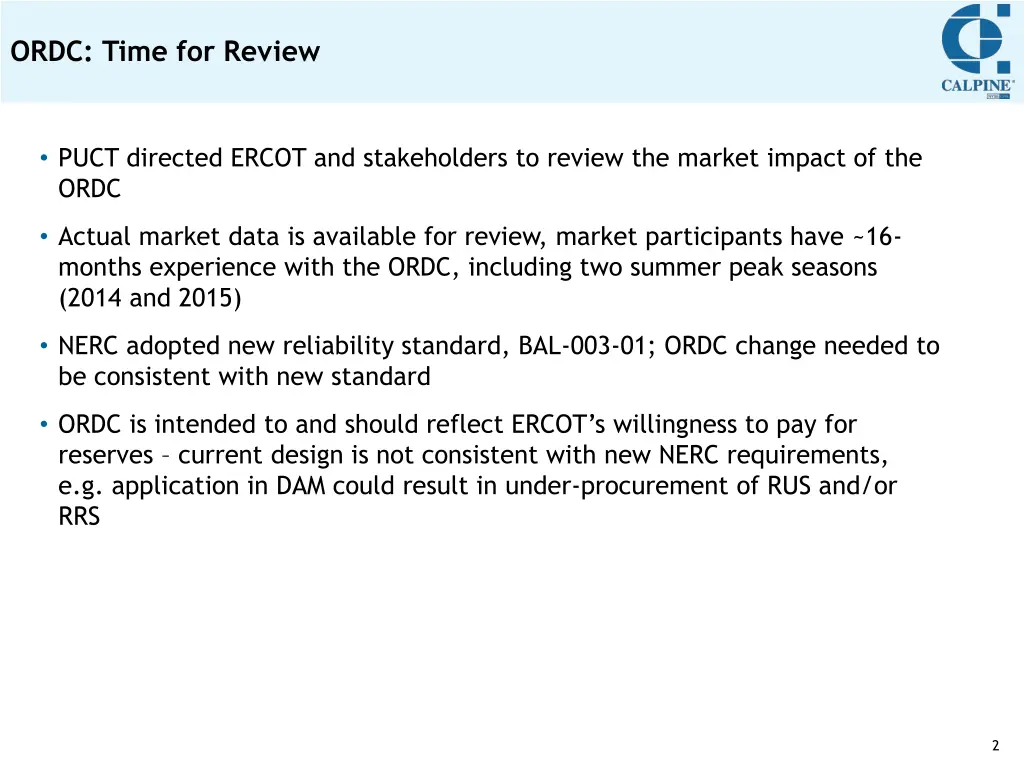 ordc time for review