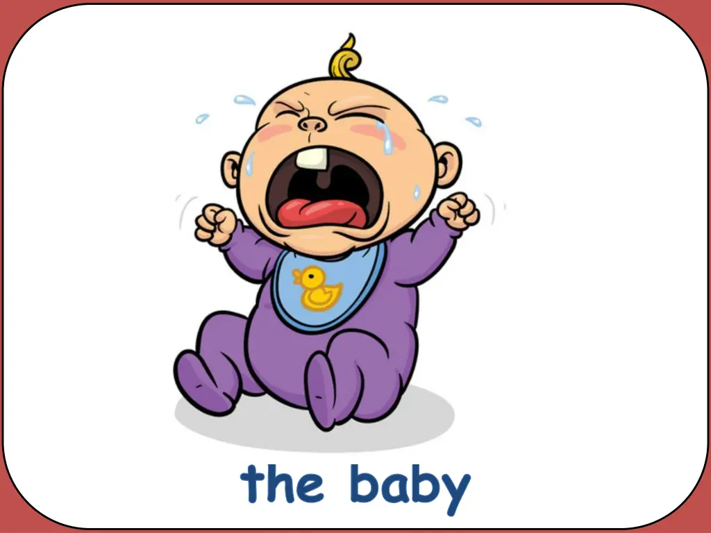 the baby