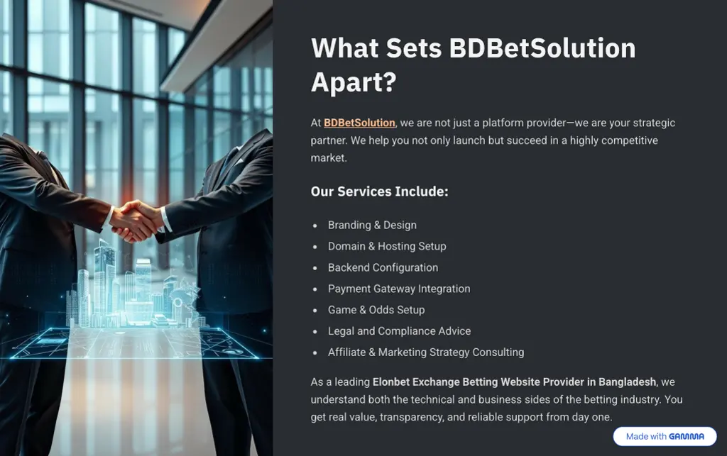 what sets bdbetsolution apart