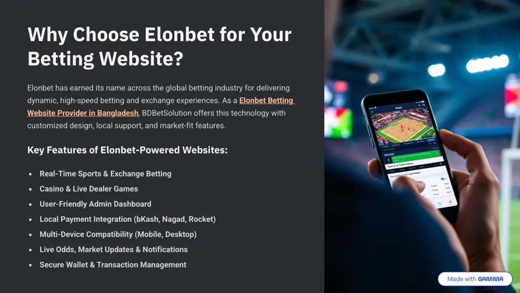 why choose elonbet for your betting website