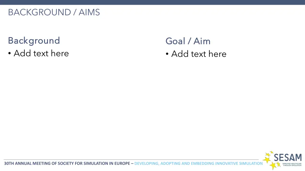 background aims