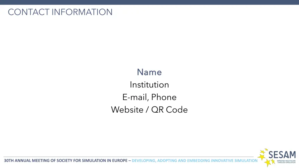 contact information