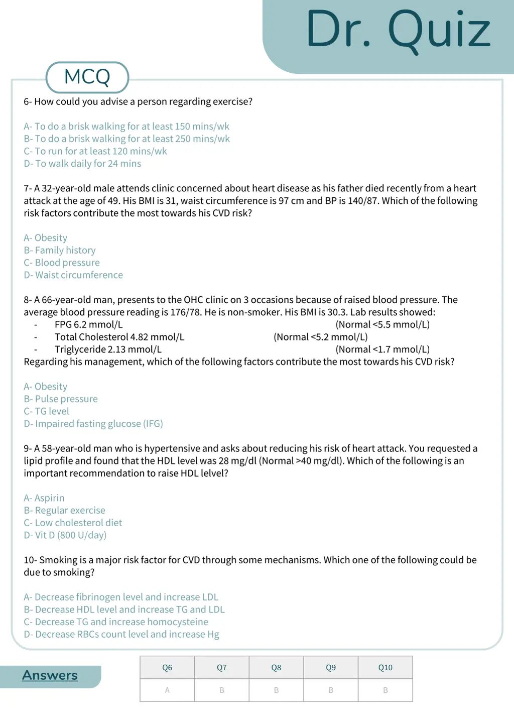 dr quiz 1