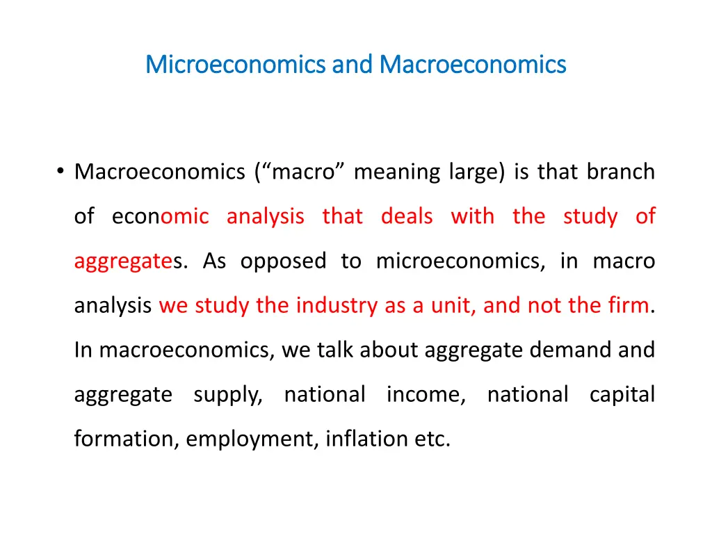 microeconomics and macroeconomics microeconomics 2