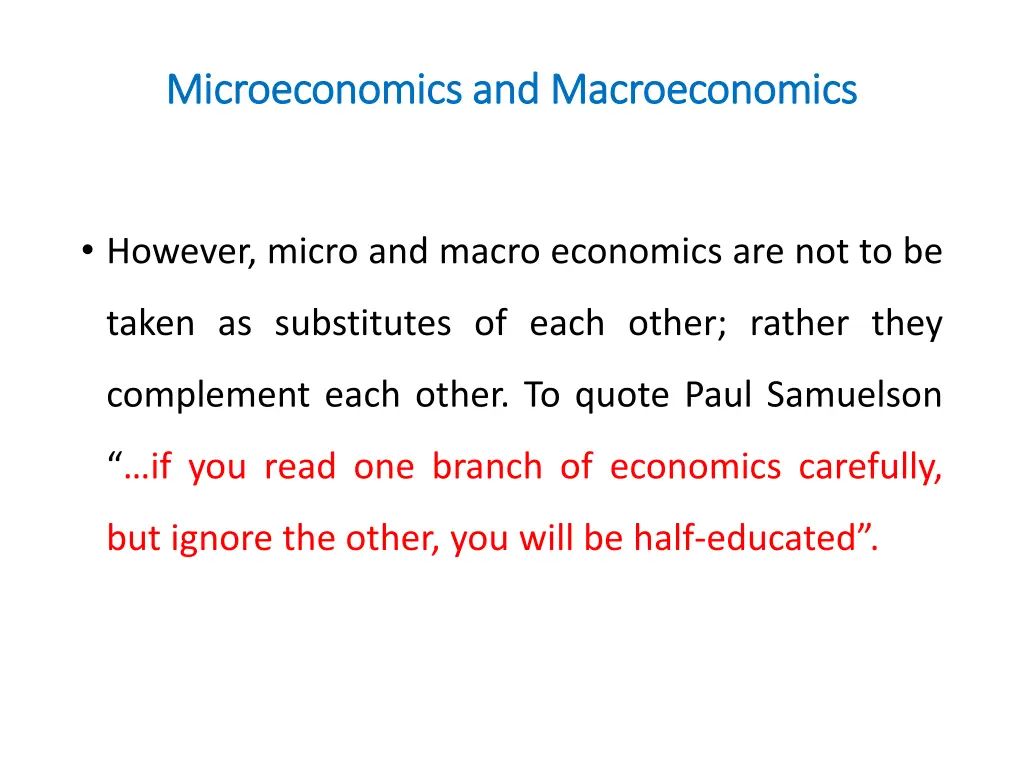 microeconomics and macroeconomics microeconomics 3