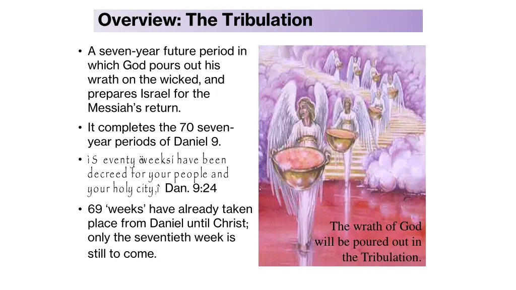 overview the tribulation