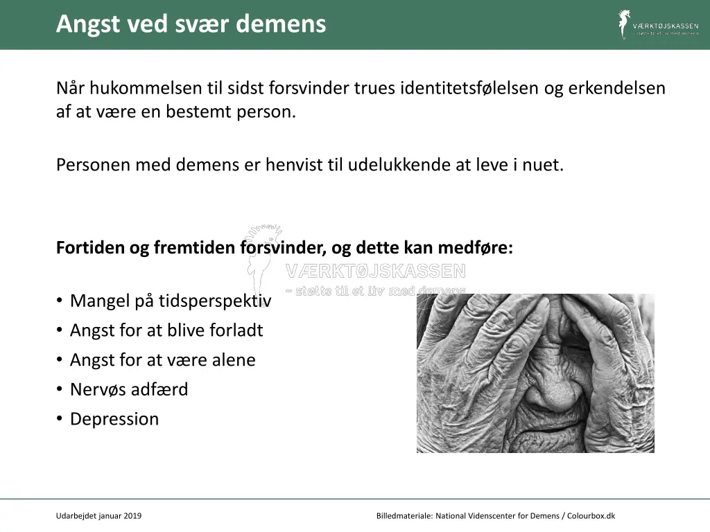 angst ved sv r demens