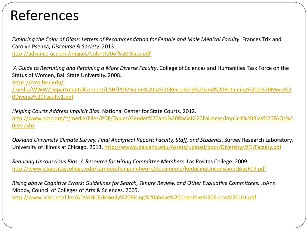 references 1