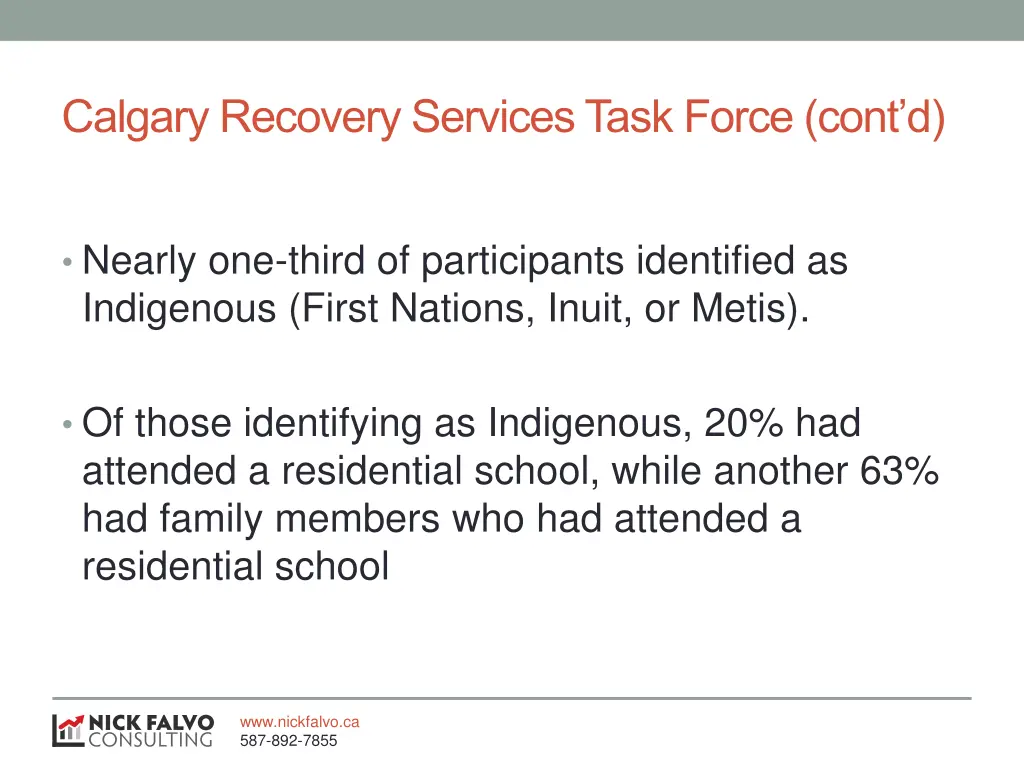 calgary recovery services task force cont d