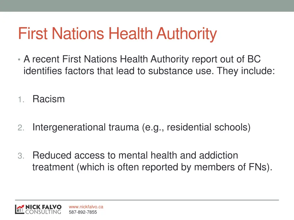 first nations health authority