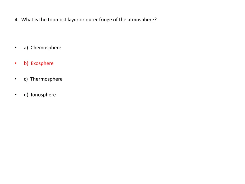 4 what is the topmost layer or outer fringe