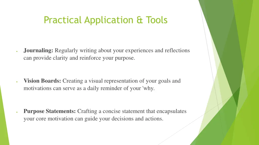 practical application tools