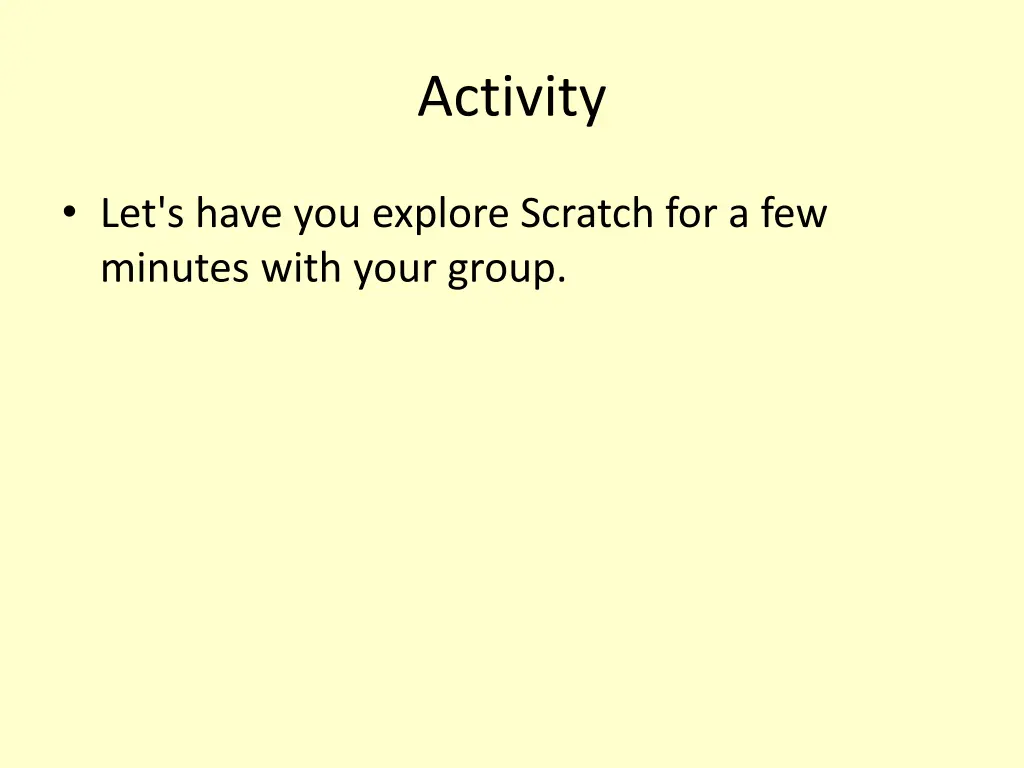 activity