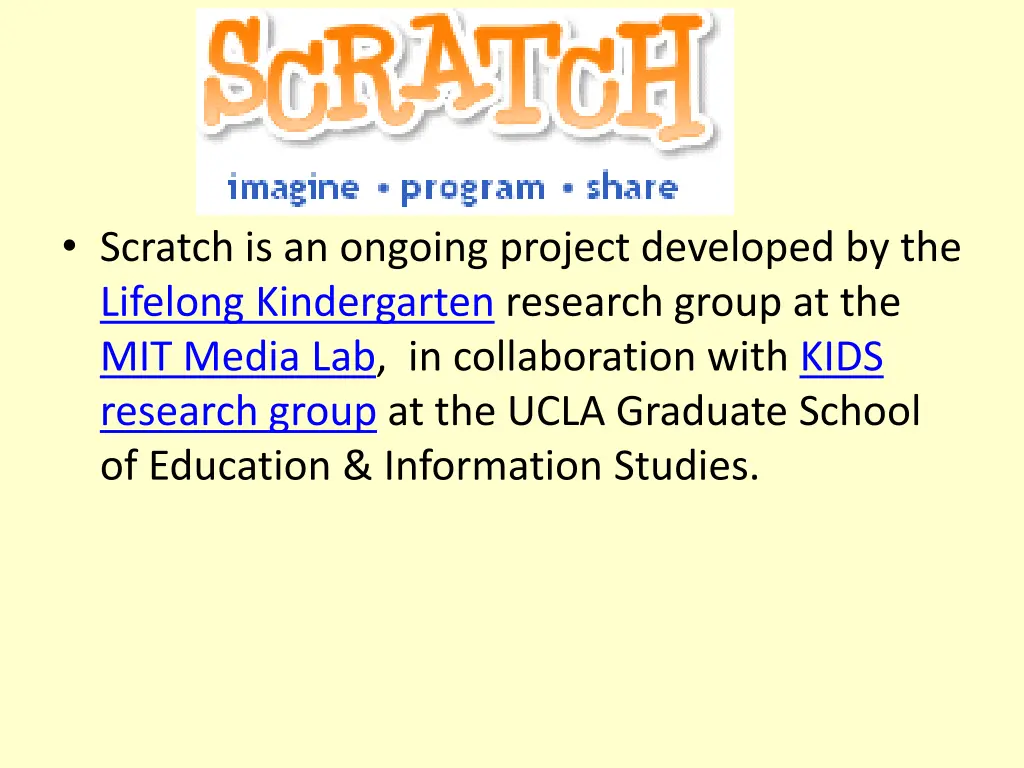 what is scratch