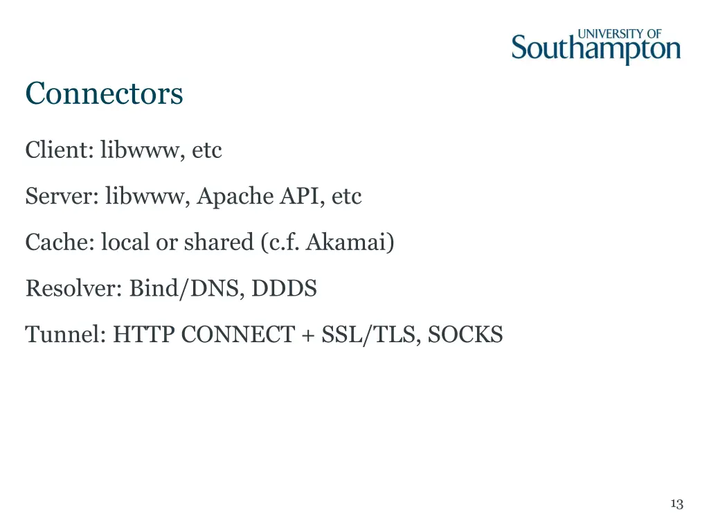 connectors