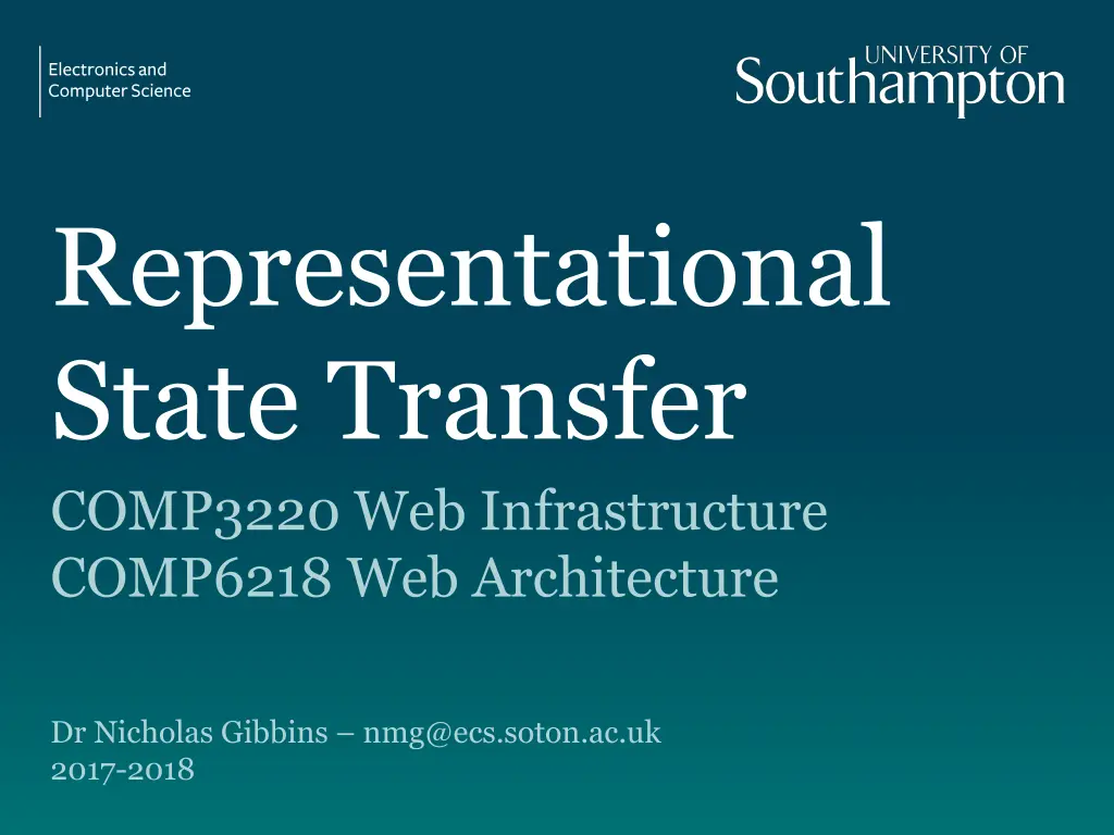 representational state transfer comp3220