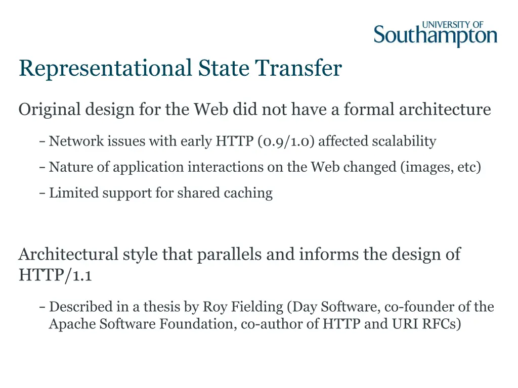 representational state transfer