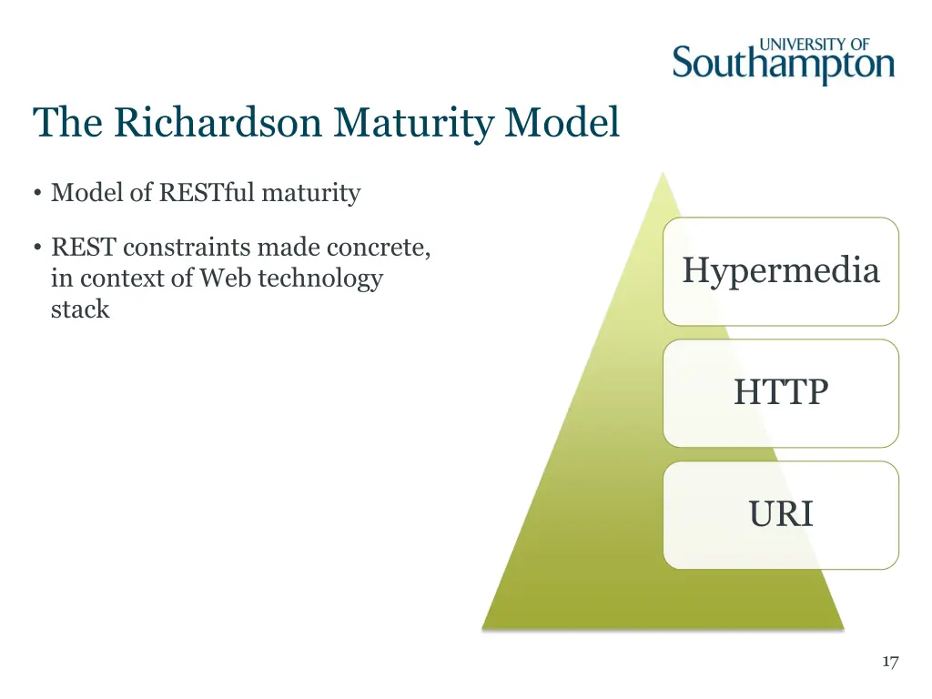 the richardson maturity model