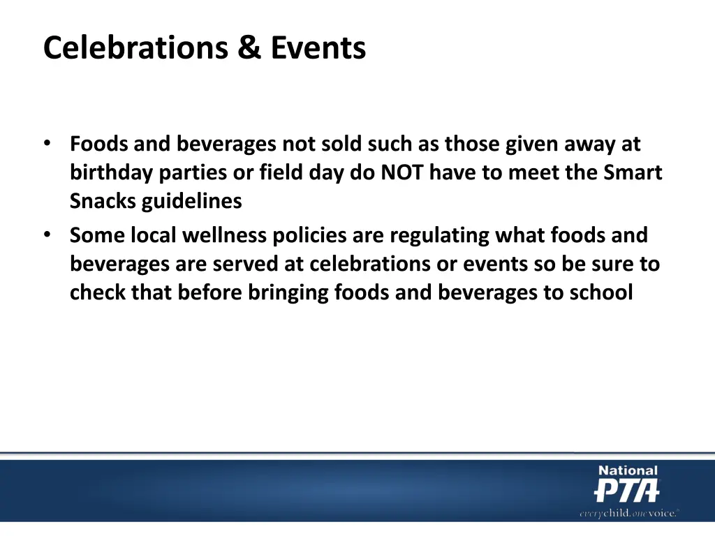 celebrations events