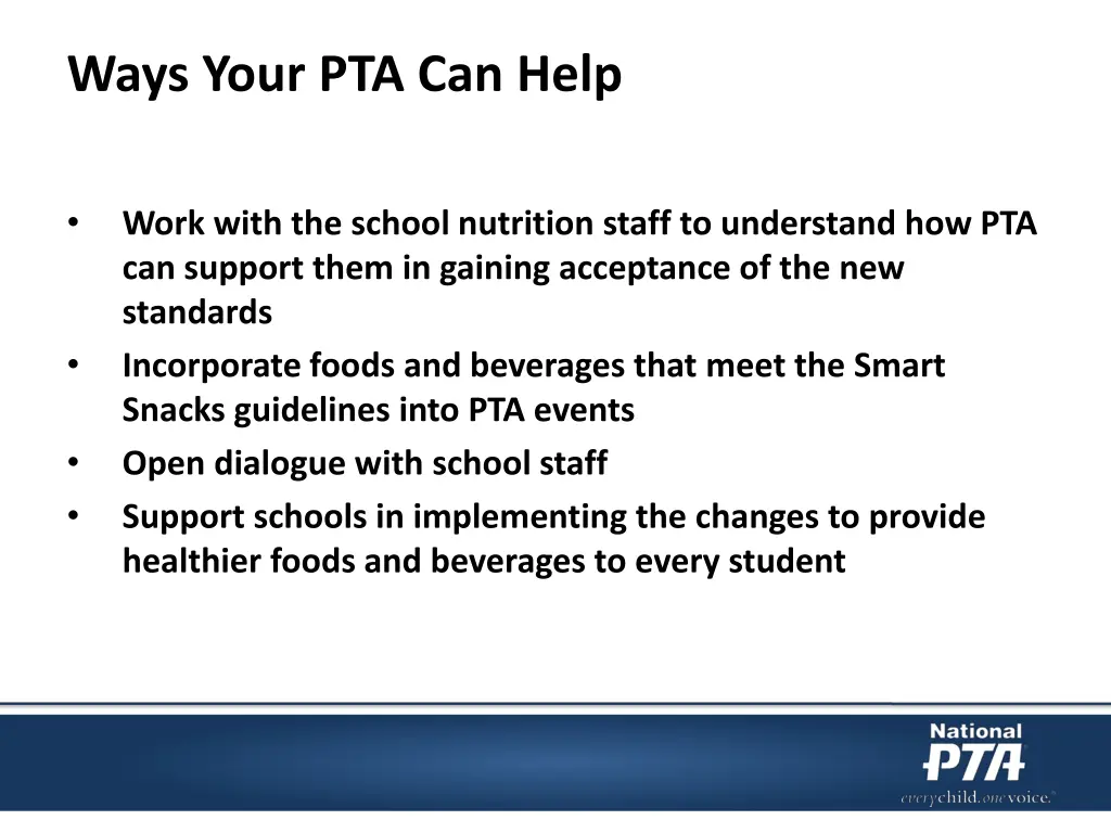 ways your pta can help