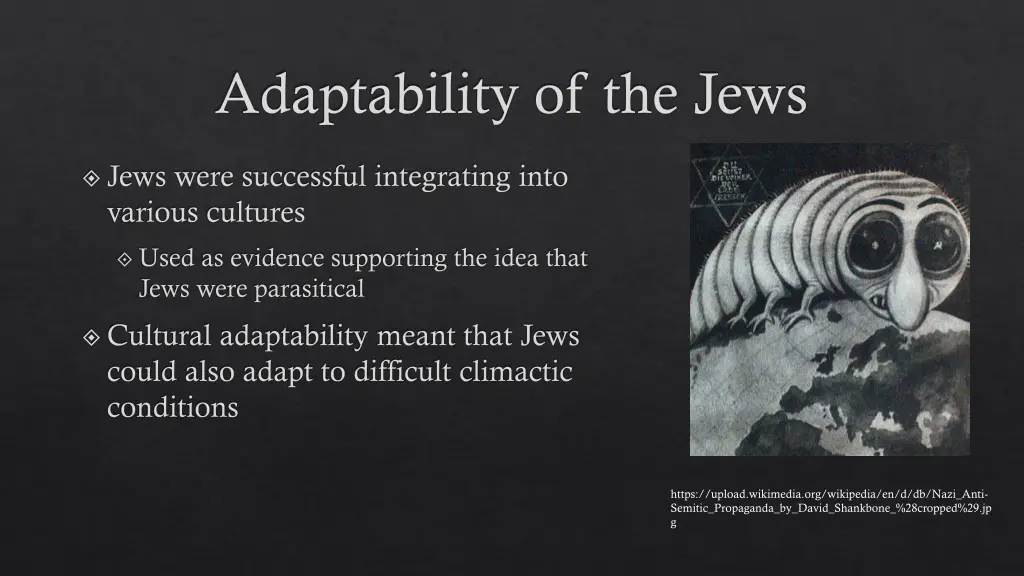 adaptability of the jews