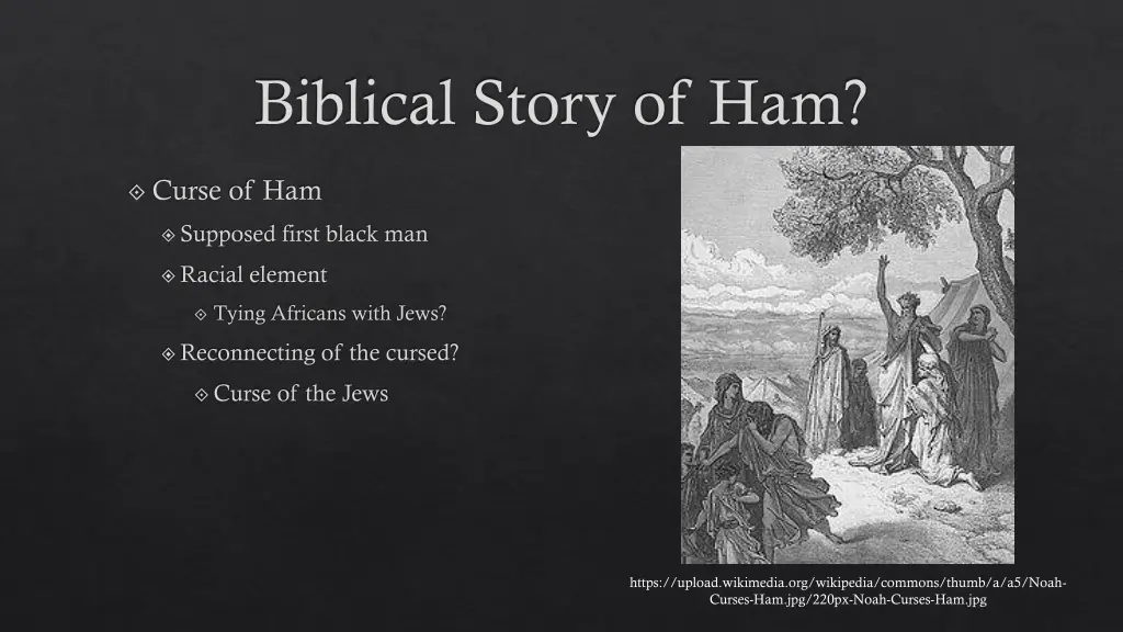 biblical story of ham