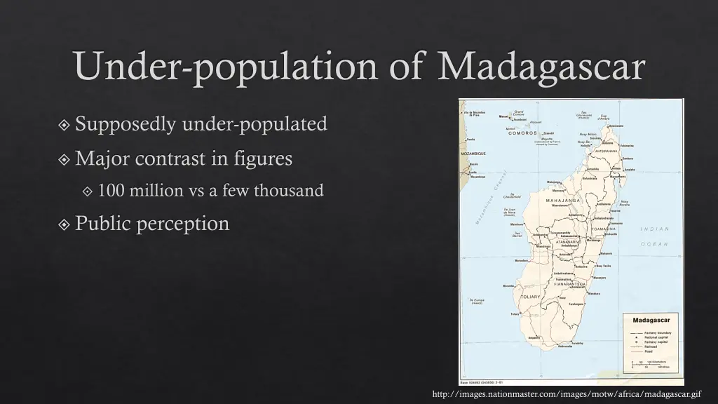 under population of madagascar
