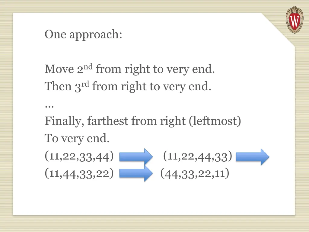 one approach 1