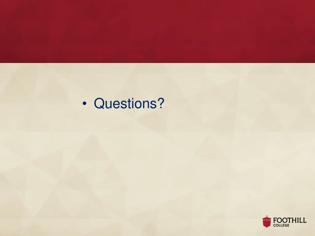questions