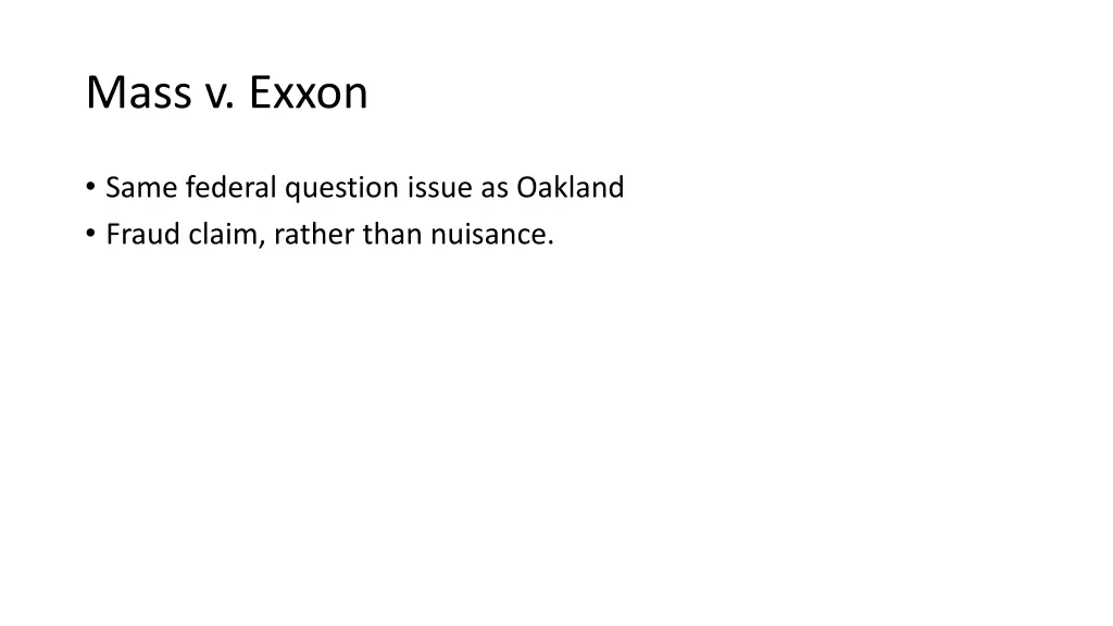 mass v exxon