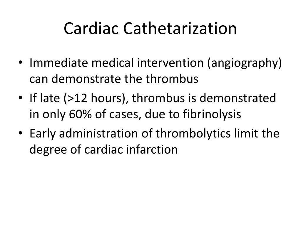 cardiac cathetarization