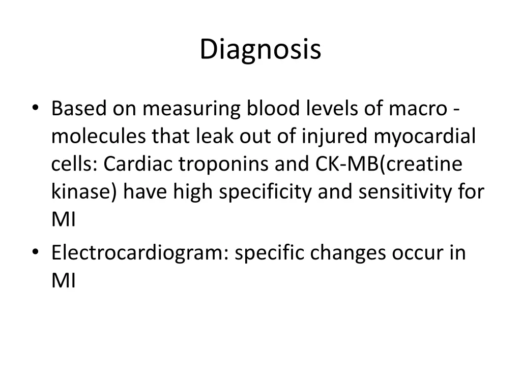 diagnosis